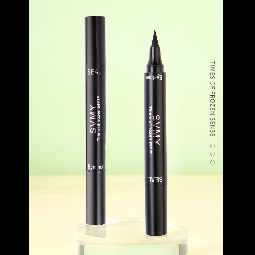 cod★ready★  Eyeliner Hitam Cair Tahan Lama Waterproof Pen anti air import murah terbaru 2023 globallagilaku