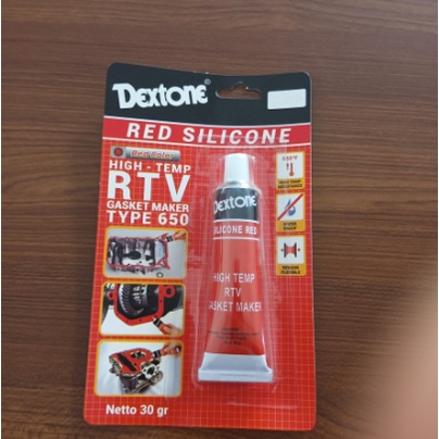 

Lem Red Dextone 30gram | Red Silicone Dextone 30gr