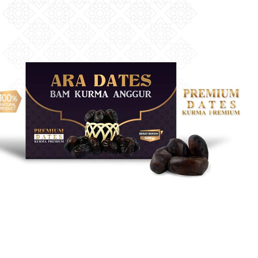 

✱ Kurma Bam ARA DATES PREMIUM KEMTAN Import Kurma Super Kurma Lembut ➫