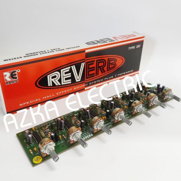 ♛ Kit Echo Reverb 7 Potensio ➵