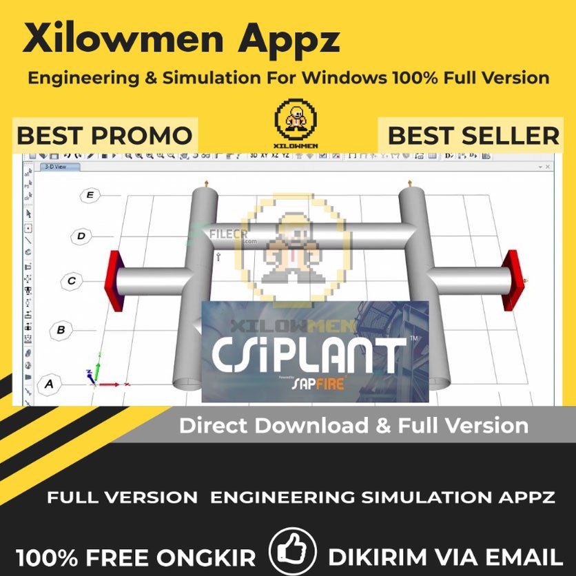 [Full Version] CSI CSiPlant Pro Engineering Software Lifetime Win OS