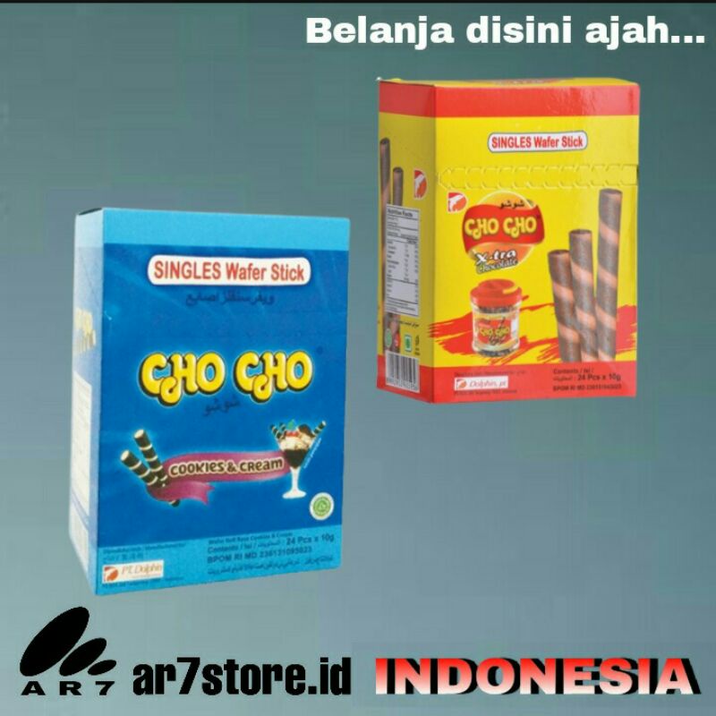 

CHO CHO SINGLES wafer stick isi 24 pcs