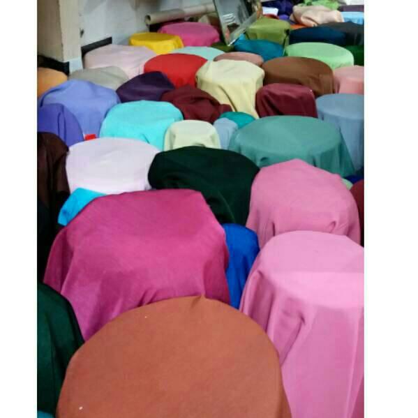 CUCI GUDANG H87 Kain Polos (Blazer/Bawahan/Celana) Wanita ぅ