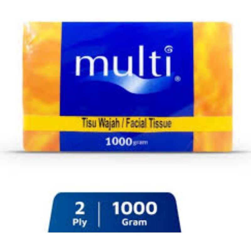 TISU WAJAH MULTI 1000 GRAM tisu lembut