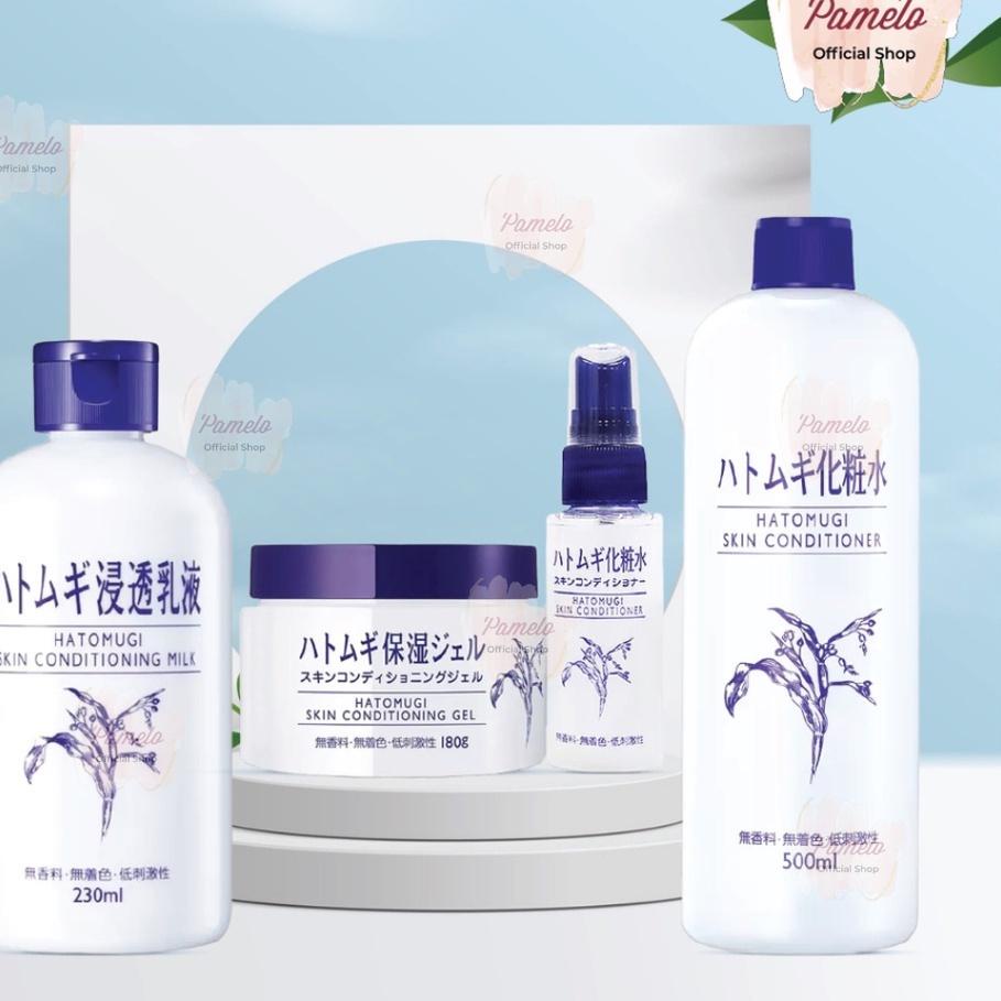 ✽ ❤️ Pamelo ❤️ HATOMUGI Skin Conditioner - Skin Conditioning Gel - Autumn Hatomugi Aloevera ✰