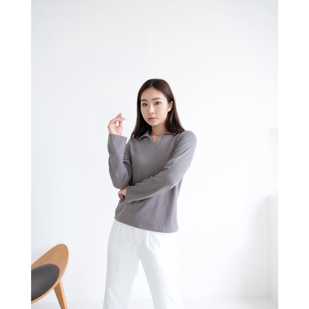 Beige Studio - Khloe Top / Blouse Lengan Panjang