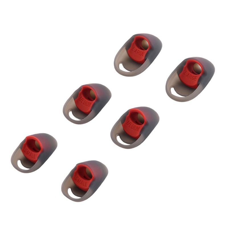 Cre 3pasang EarTips Penyumbat Telinga Bahan Silikon Di Telinga EarTips Untuk Earbud Awan HyperX