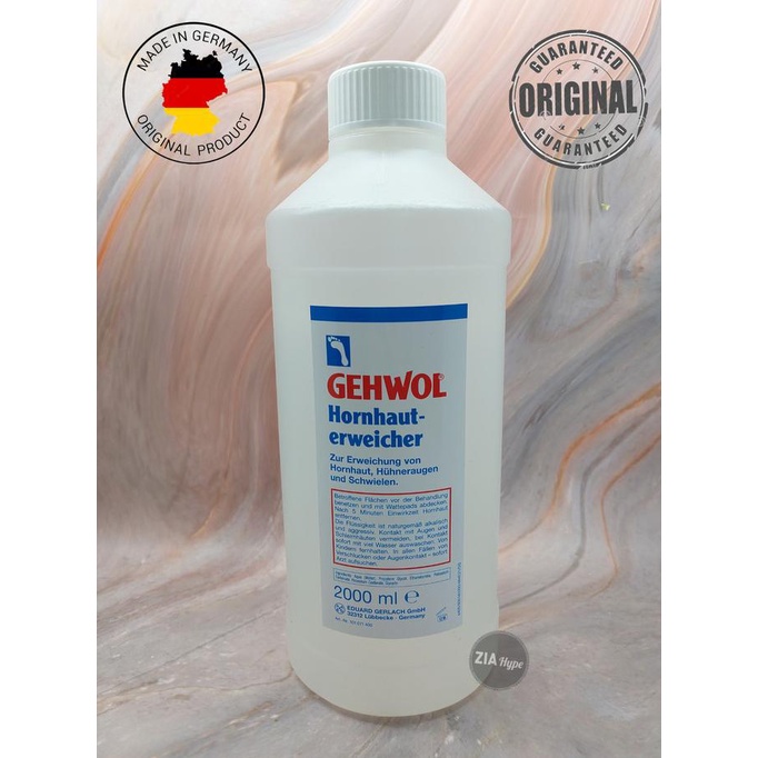 TERBARU GEHWOL CALLUS SOFTENER HORNHAUT ERWEICHER KAPALAN 500 2000 ML JERMAN PENGIRIMAN CEPAT