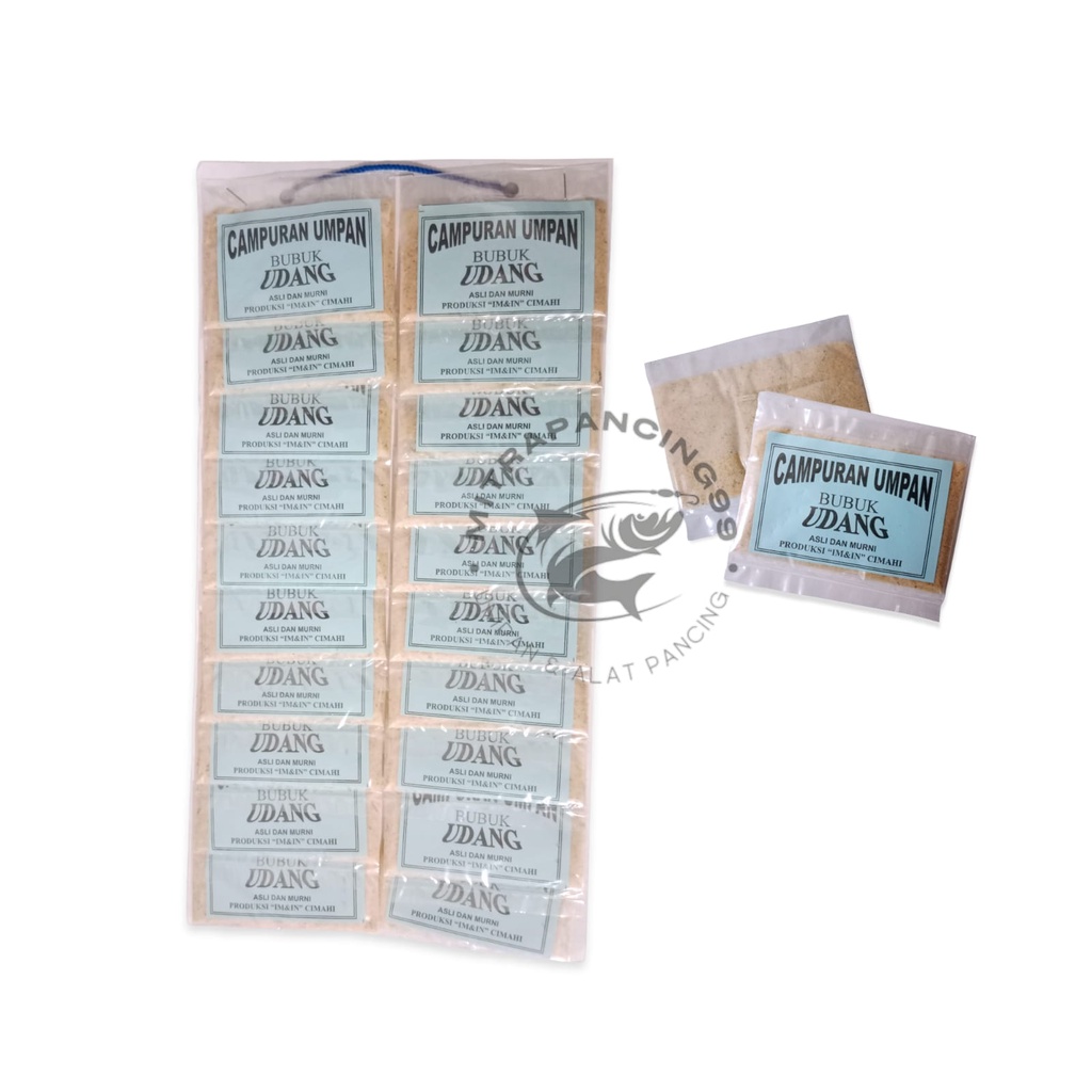 Campuran Umpan Bubuk Udang - Umpan Pancing Ikan