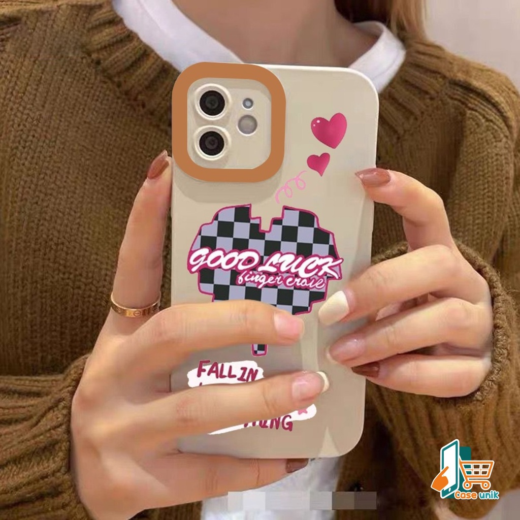 SS138 SOFTCASE COUPLE SMILE CATUR LOVE FOR IPHONE 6 7 8 7+ 8+ 6+ XR X XS MAX 11 6,1 11 PRO 11 PRO MAX CS5260