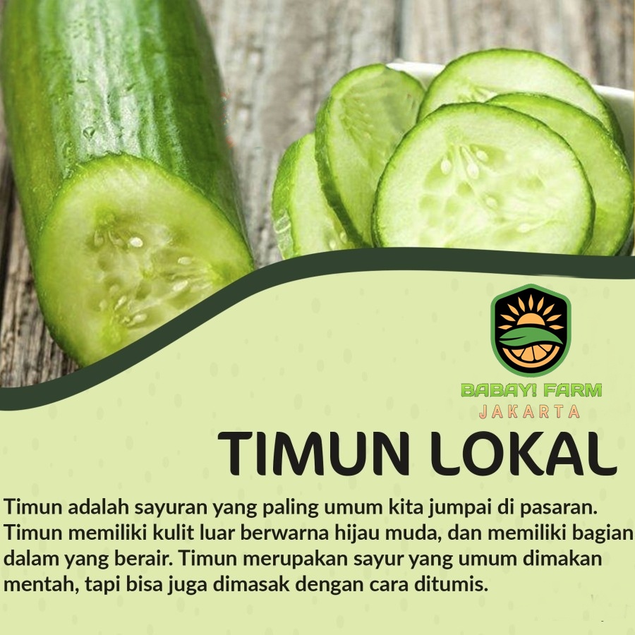 

Timun Lokal Lalap / Mentimun Acar 250 500 gr 1 kg