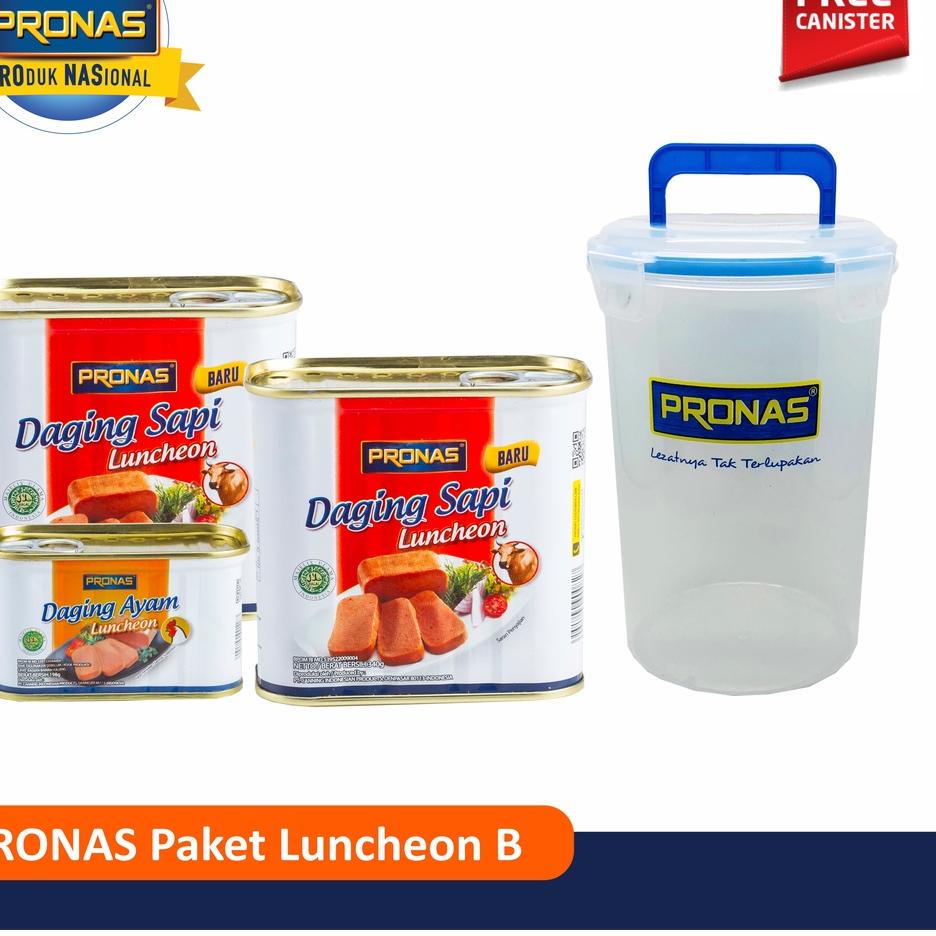 

➳ PRONAS Paket Luncheon B Free Cannister ♛