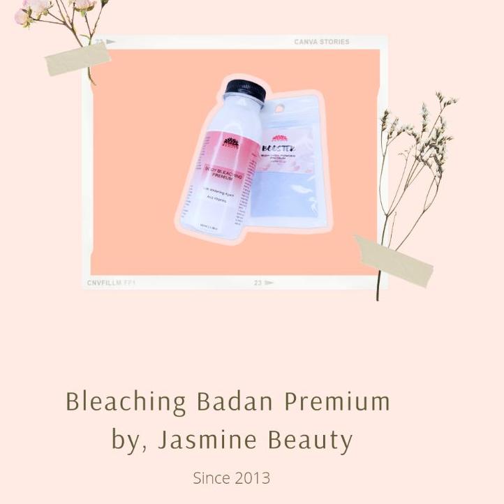 Promo JASMINE BEAUTY ORIGINAL BLEACHING BADAN PREMIUM BAHAN IMPORT