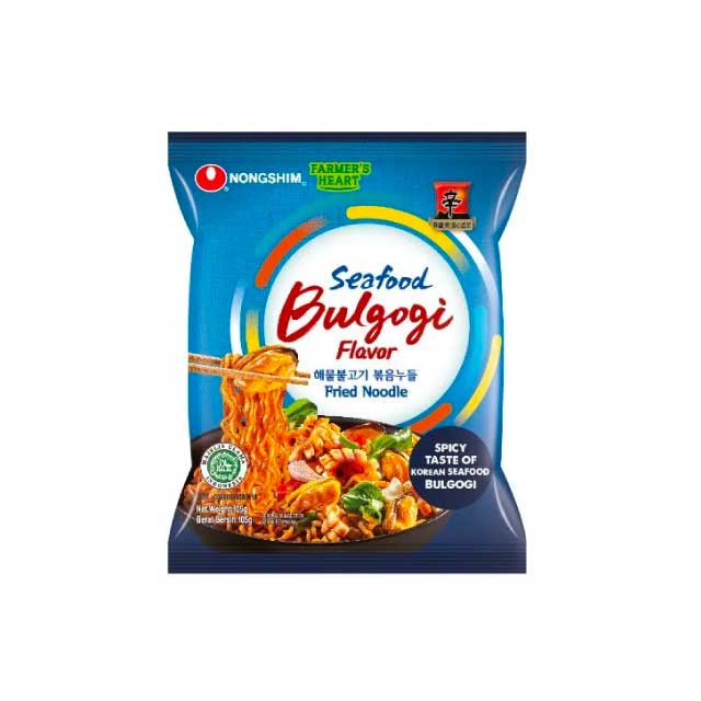 

NONGSHIM SEAFOOD BULGOGI FD NOODLE 105G