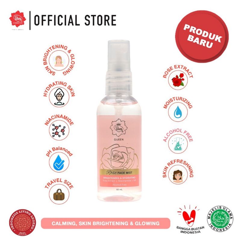 VIVA FACE MIST QUEEN ROSE