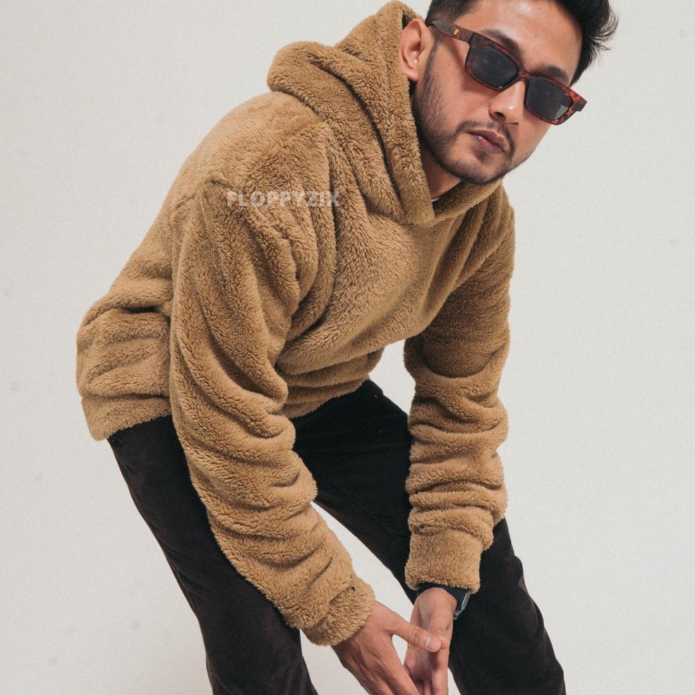 LANGSUNG ATC SHERPA HOODIE BULU / JAKET SHERPA BULU /JACKET BULU / JAKET BULU PRIA / JAKET PRIA