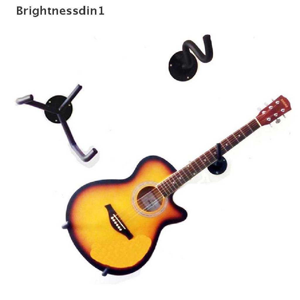 [Brightnessdin1] Stand Hanger Gitar Hook Tempel Dinding Gitar Stand Holder Rak Display Holder Butik