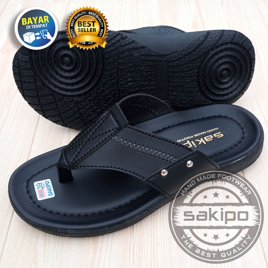 PROMO RAMADHAN SALE !! SANDAL PRIA DEWASA JAPIT HITAM COKLAT TERBARU  / SANDAL PRIA REMAJA KULIT SINTETIS / SENDAL PRIA DEWASA REMAJA ORIGINAL / SENDAL PRIA DEWASA JAPIT HITAM COKLAT TERBARU /  SENDAL PRIA REMAJA KULIT SINTETIS / SAKIPO