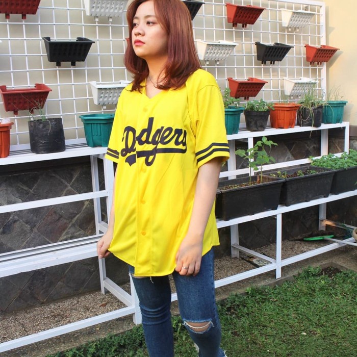 Bisa COD Jersey baseball baju baseball Pria Wanita 09 Original Asli