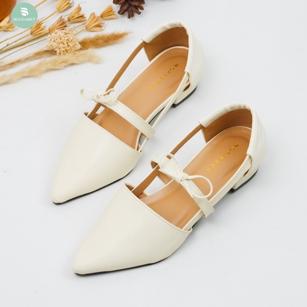 FLASH SALE 7.7 Sepatu Wanita Bulgaret Strap Slingbag Clodia 01