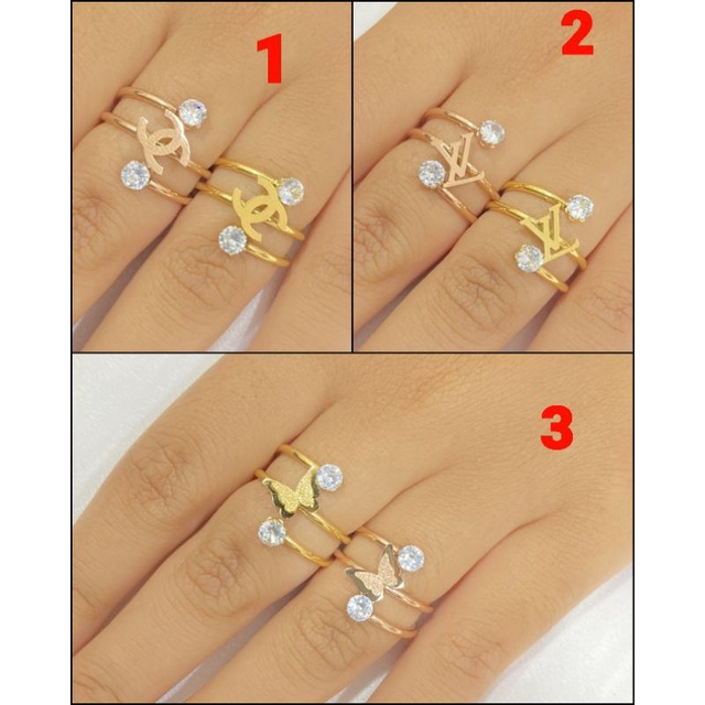 Cincin Spiral Emas Muda Kadar 15% (2 gram) Request Kadar dan Berat, CHAT ADMIN