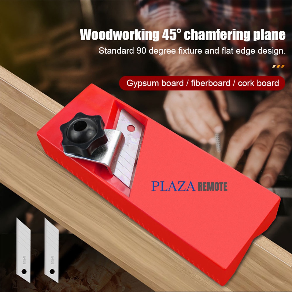 WOOD PLANNER CUTTER ALAT PEMOTONG TEPI KAYU GYPSUM ETERNIT 45 DERAJAT