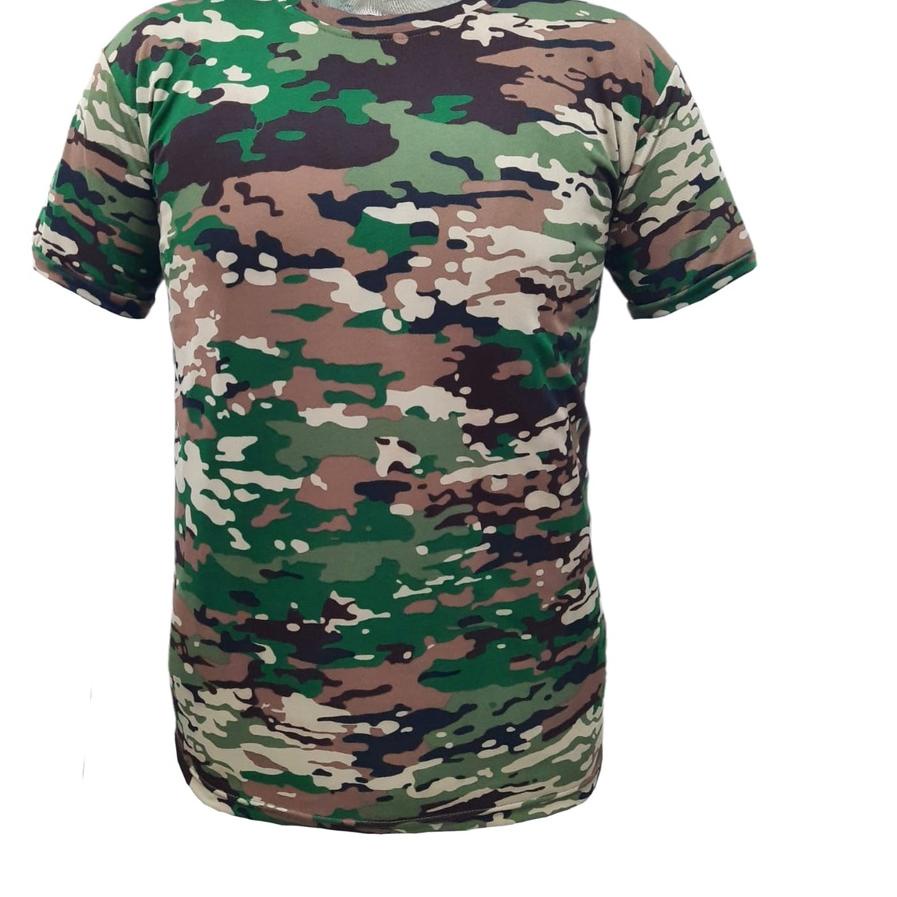 [ COD ] Kaos Dalam PDL / PDH TNI AD / NKRI Loreng NKRI Terbaru Dryfit Premium - Model Baru