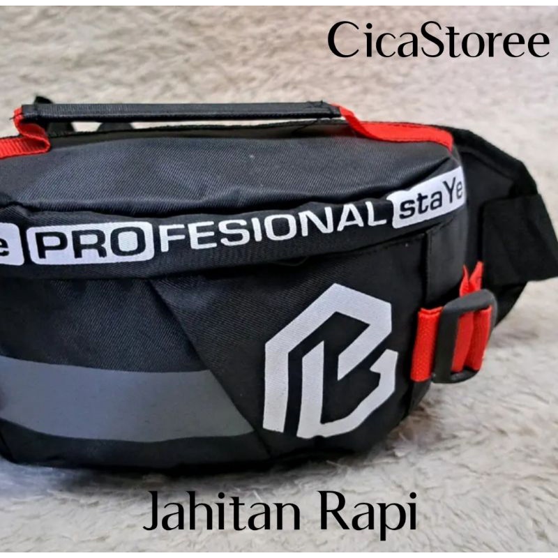 Tas Waistbag Waterproof Gratis Gelang Keren