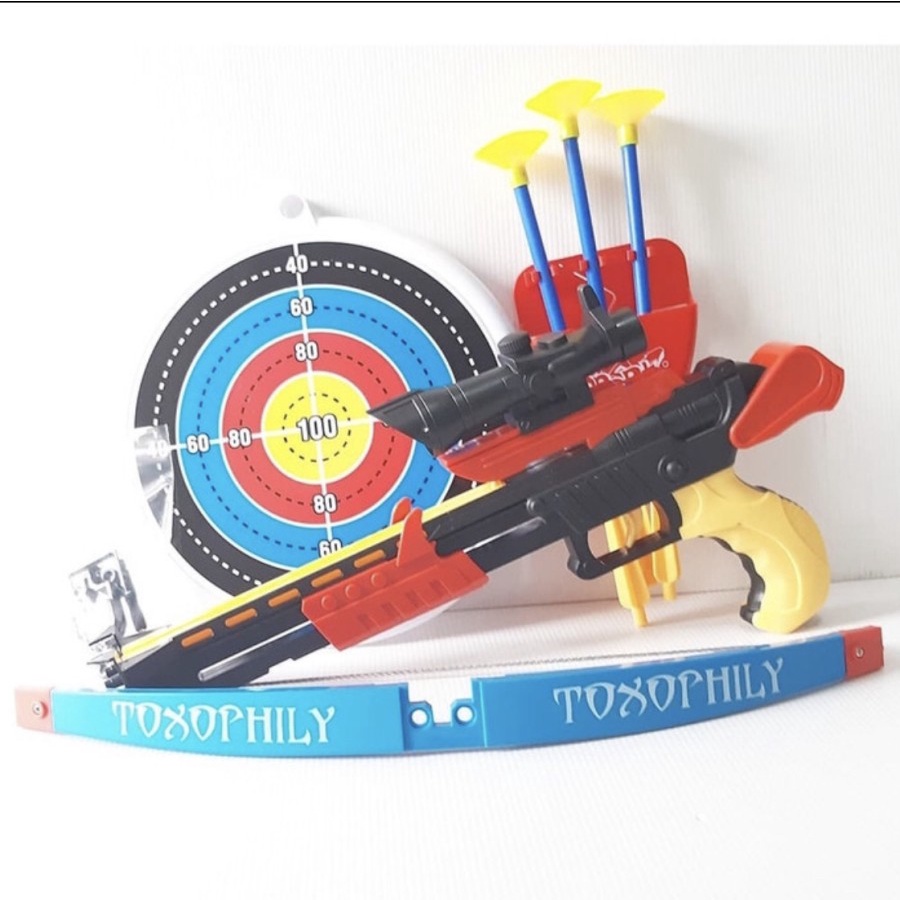Mainan Anak Cross bow Panahan Set / Mainan PanahPanahan M660