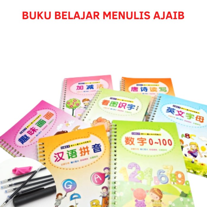 

Buku Belajar Menulis Ajaib/Buku Edukasi Anak