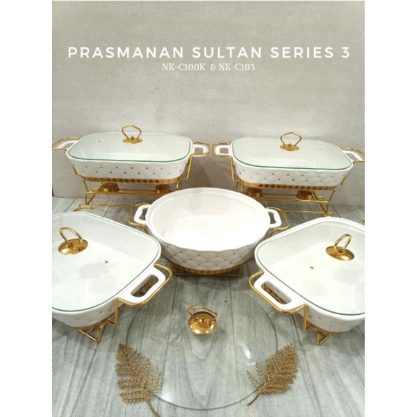 Nakami Prasmanan Set Sultan Diamond 5 pcs