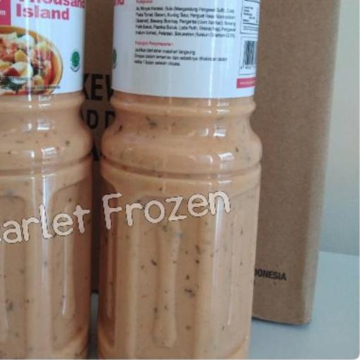 

✲ KEWPIE MAYONNAISE | Mayonaise Salad Dressing Thousand Island 1 Liter ◌