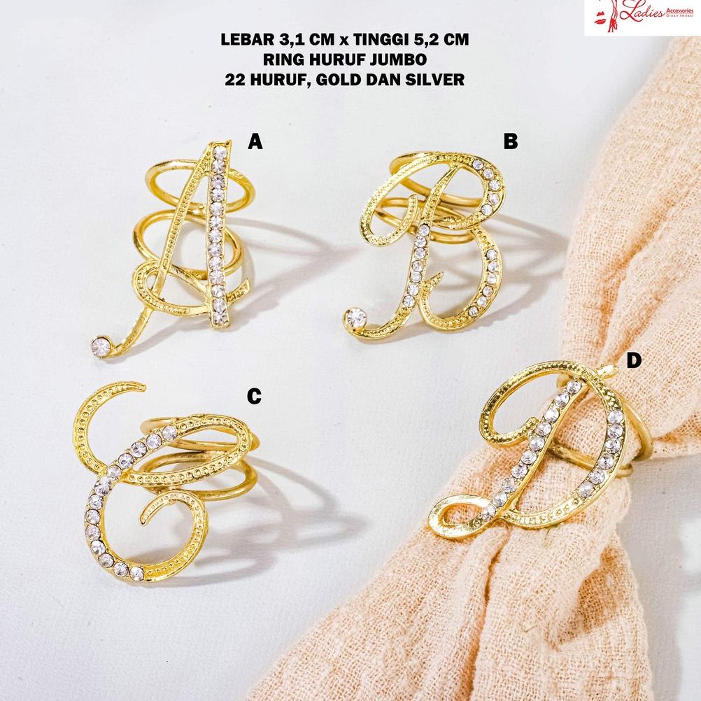 ⚡GROSIR⚡ Bros / Ring / Hijab / Huruf Jumbo Latin