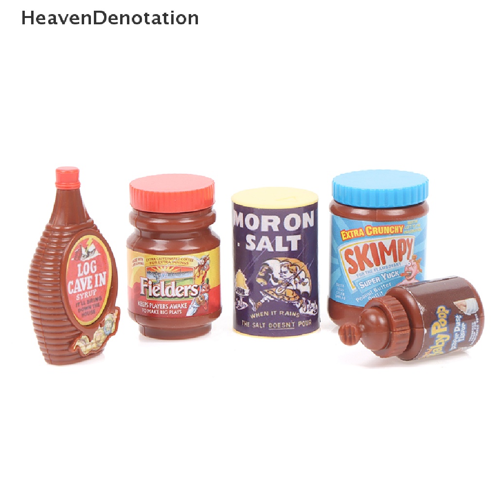 [HeavenDenotation] Dollhouse Miniature 1 / 6 Supermarket Miniature Pretend Play Toy Accessories HDV
