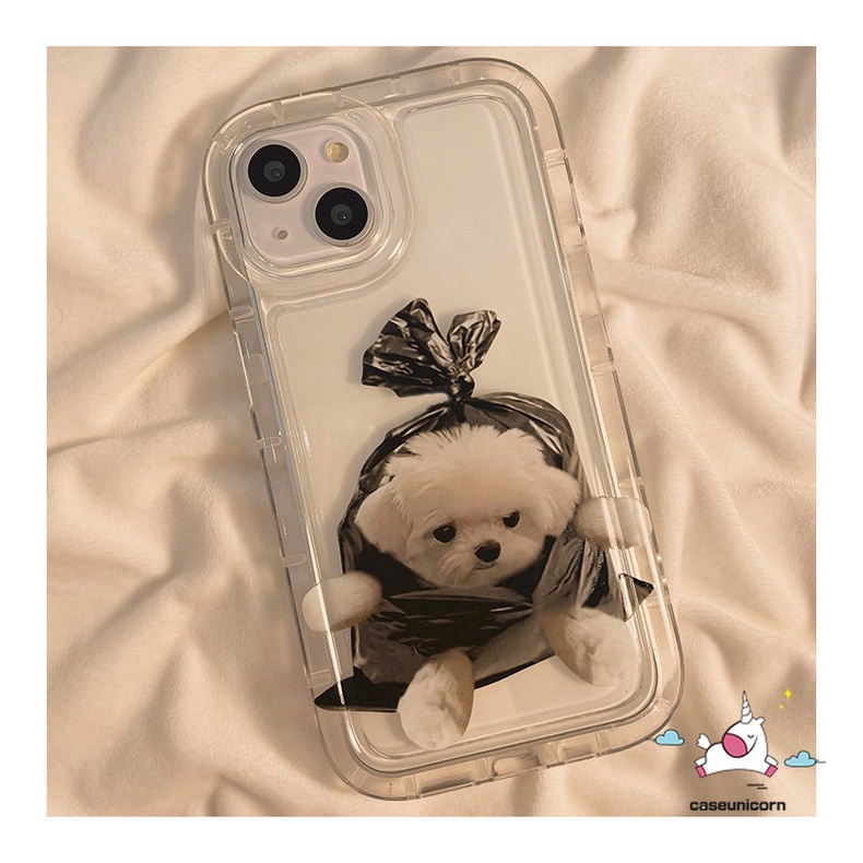 Case Pasangan Untuk Xiaomi Redmi 12C 9 10C 9A A1 10A 9T 10 9C NFC Redmi Note 11 8 10 10s 9 11s POCO F4 Cute Lucu Kartun Kucing Anjing Transparan Lembut TPU Shockproof Airbag Case