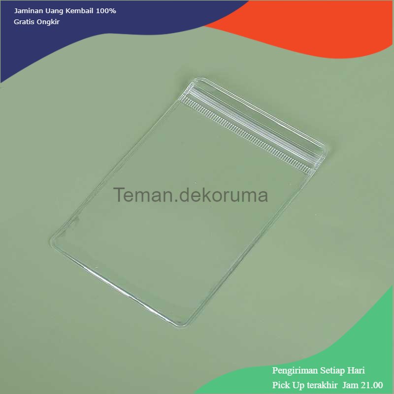 TD- TMP LIRUI Tempat Aksesoris Perhiasan Plastik Zipper Anti Oksidasi 42 Slots - LI24