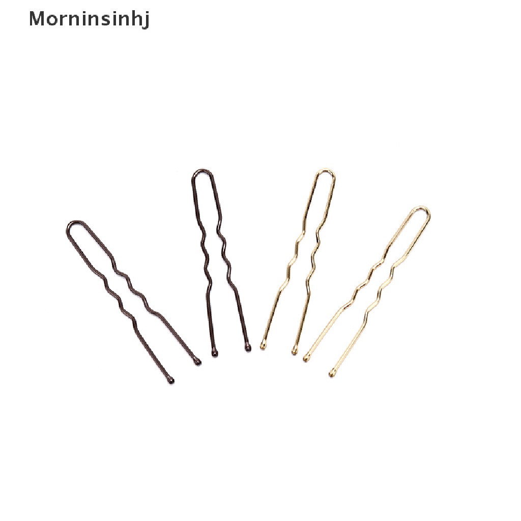 Mornin 20Pcs/set Wanita Berbentuk U Jepit Rambut Hair Clips Bobby Pin Metal Barrette id