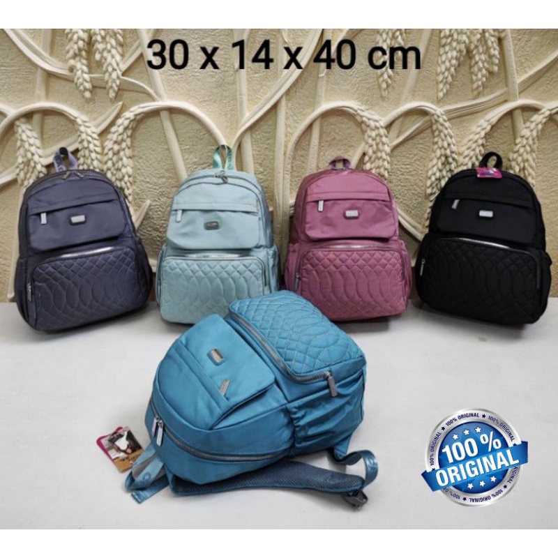 ORIGINAL Tas Ransel Chibao Laptop JUMBO 14 Inch Import Korea Super Tebal