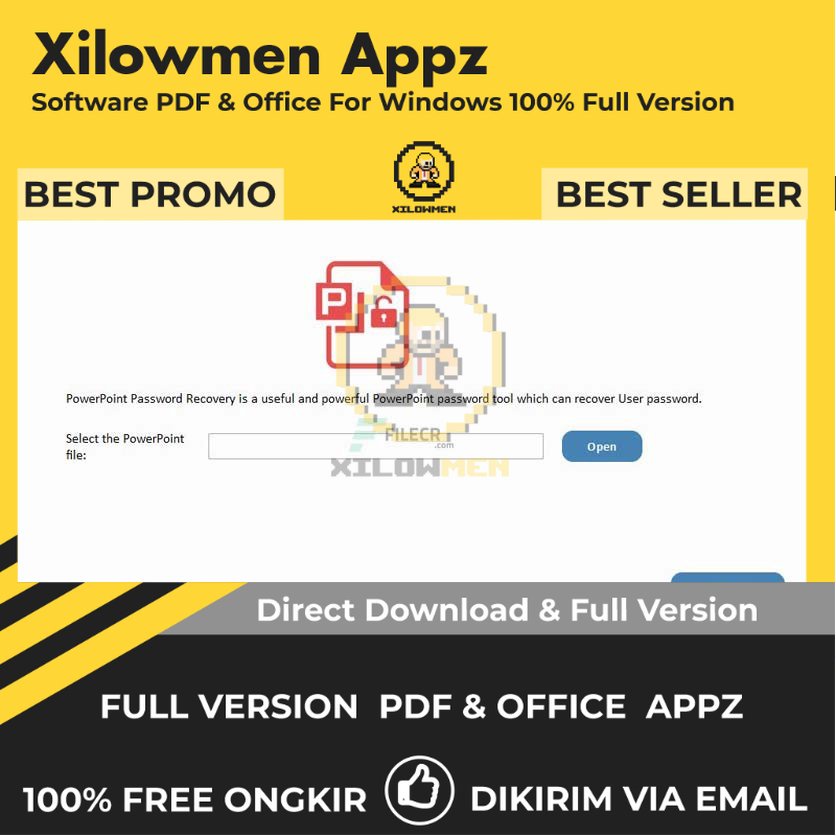 [Full Version]  Any PowerPoint Permissions Password Remover Pro PDF Office Lifetime Win OS