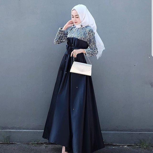 Gamis Lebaran Terbaru 2023 Fashion Wanita Muslimah Dress Kondangan Mewah Viral Wanita Remaja Style K
