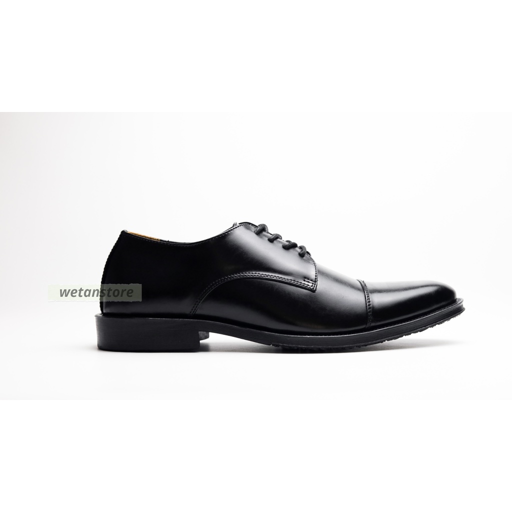 Sepatu Pantofel Pria Formal WETAN Nusantara 5 - Calssic Captoe Derby Shoes