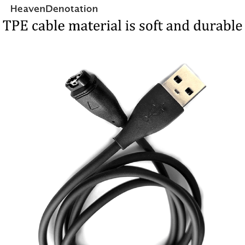 [HeavenDenotation] Kabel Sinkronisasi Data Pengisian USB Kualitas Tinggi Pengganti Charger USB Untuk Fenix5 6 7X Kabel Pengisian Jam Tangan Pintar HDV
