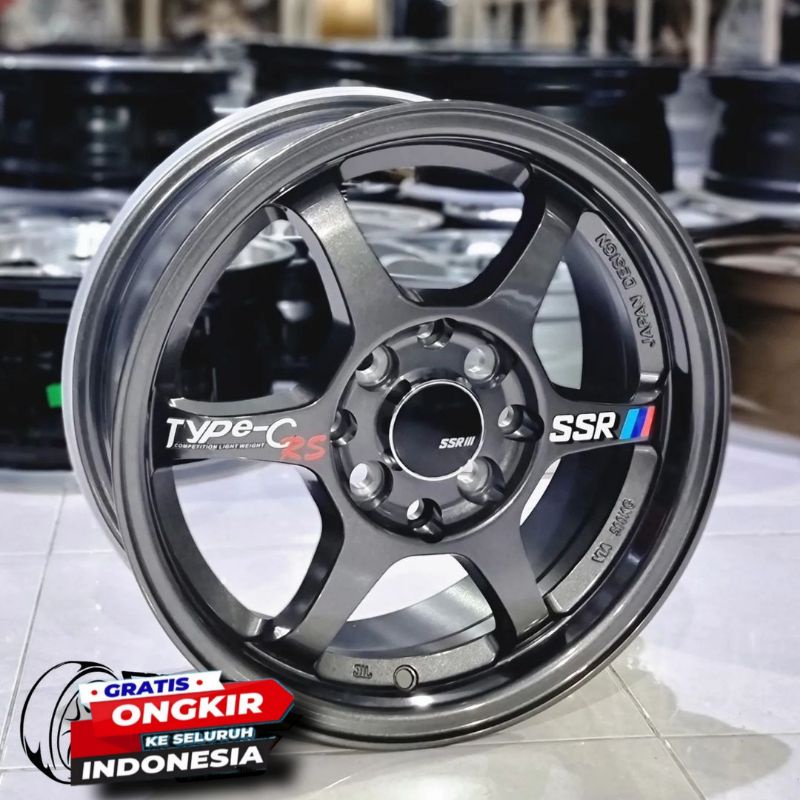 Velg Ssr Type C Ring 14 Mobil Avanza Brio Jazz Yaris Agya Dll