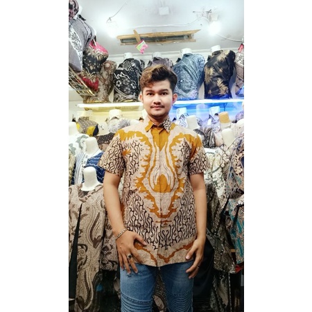 BATIK PRIA PENDEK || BATIK PRIA PANJANG || KATUN HALUS LEMBUT || KEMEJA BATIK