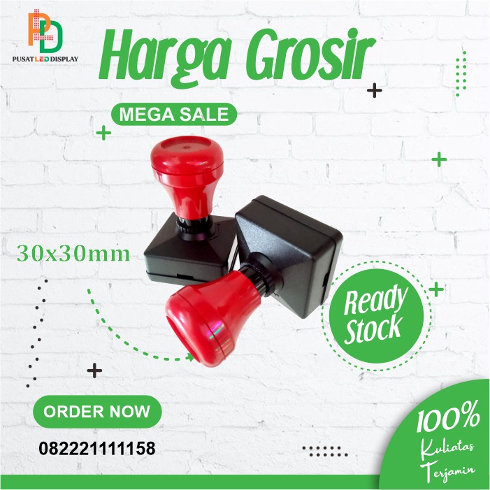 

3030 - Gagang Stempel Flash 30X30 MM