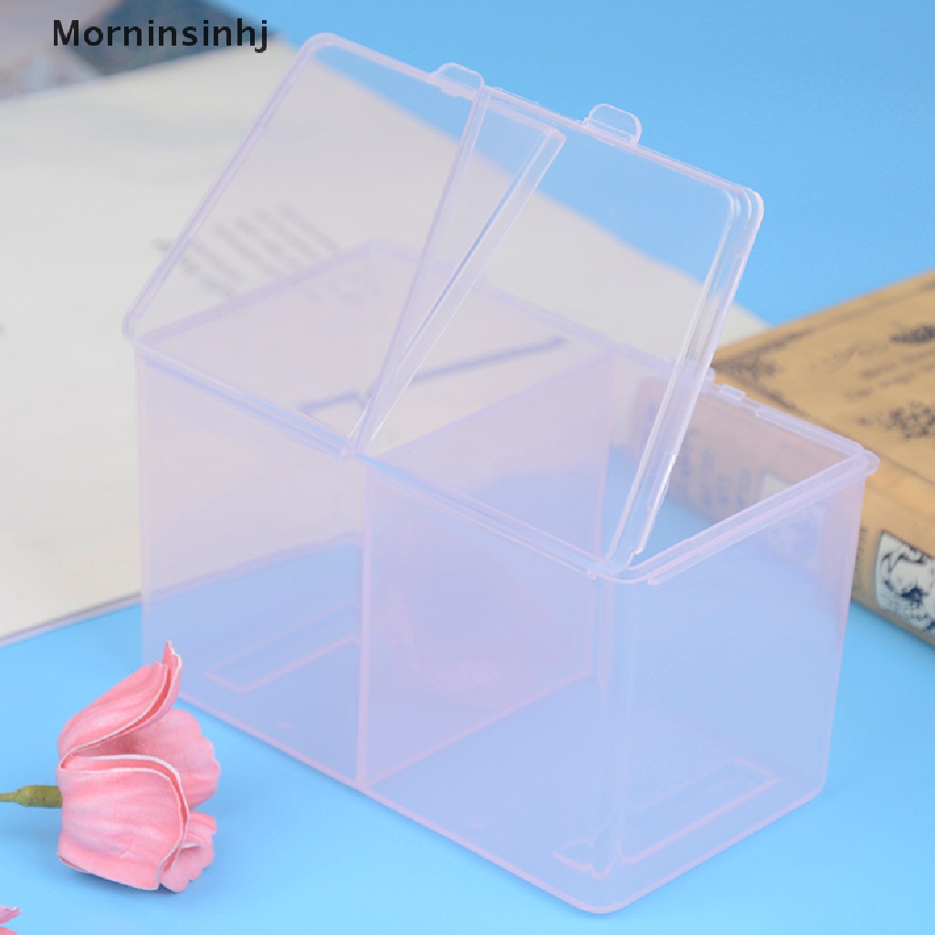 Mornin Clear Cleaning Remover Cotton Pad Kompartemen Kotak Penyimpanan Cotton Pad Container id