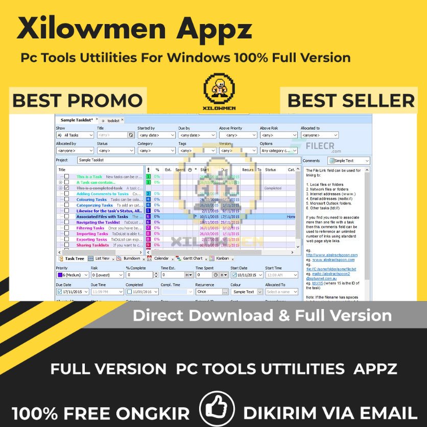 [Full Version] ToDoList Pro PC Tools Software Utilities Lifetime Win OS