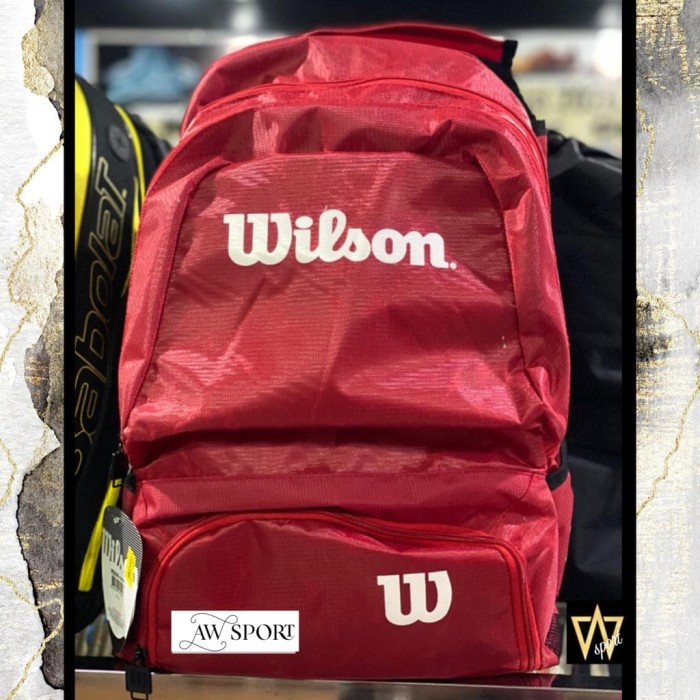 ~~~~~] Tas punggung /ransel WILSON/ BACKPACK/ TAS TENIS/ TAS WILSON