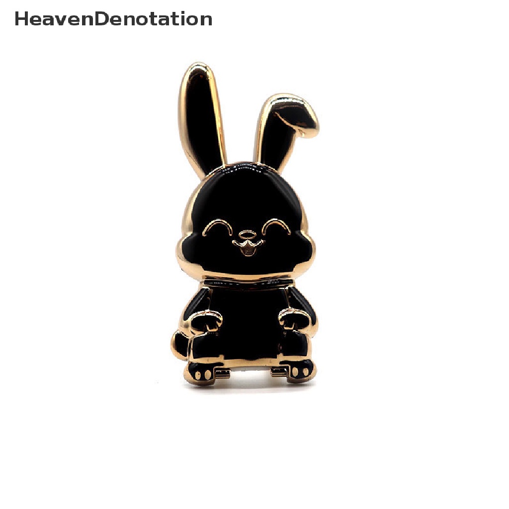 [HeavenDenotation] Kelinci Lipat Universal Smart Tok Phone Holder Griptok Dukungan Untuk Smartphone Grip Tok Lipat Finger Stand Socket HDV