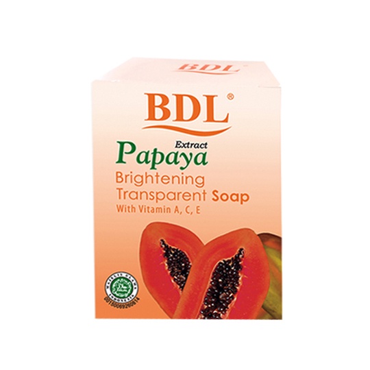 BDL Brightening Soap Papaya/pepaya 60gr